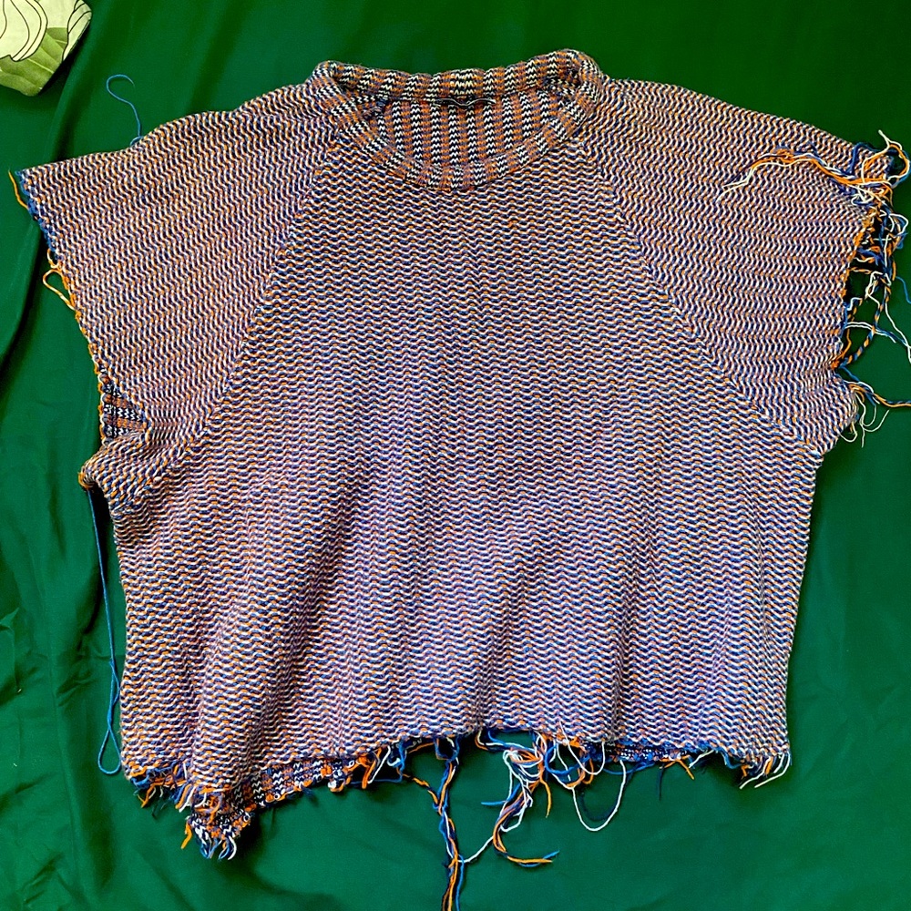 ZARA cropped&edited Knit top